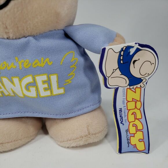 Ziggy Plush You're an ANGEL  with Tags Vintage 2002 Kellytoy 6 inch Collectible - Picture 4 of 12
